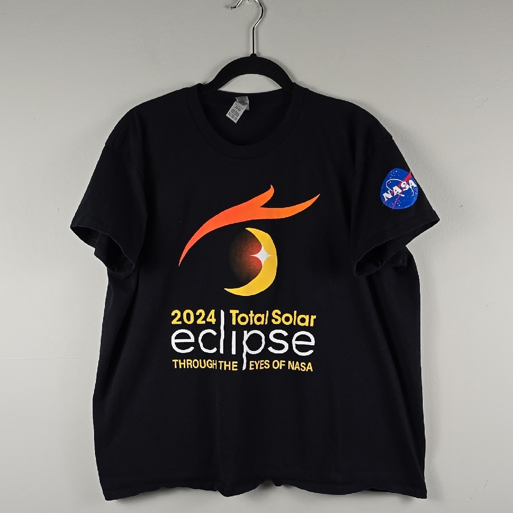 NASA black Total Solar Eclipse T-Shirt